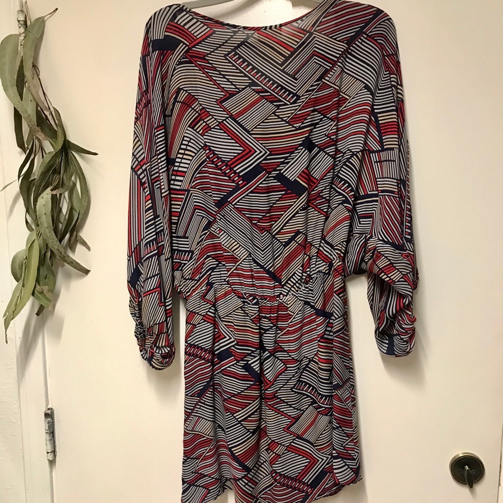 Stylish boho mini dress